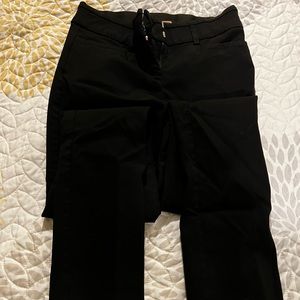 Black slack dress pants